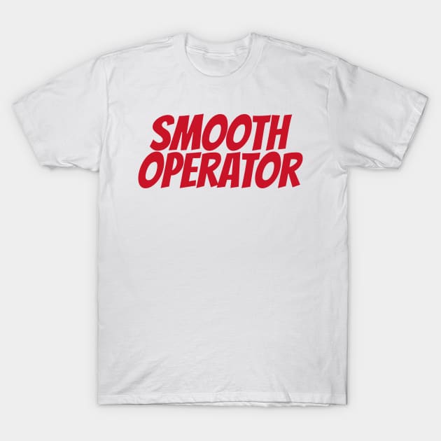 Carlos Sainz - Smooth Operator Red T-Shirt by GreazyL